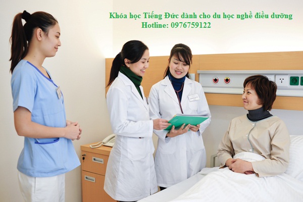 Khóa học tiếng Đức du học nghề Điều Dưỡng